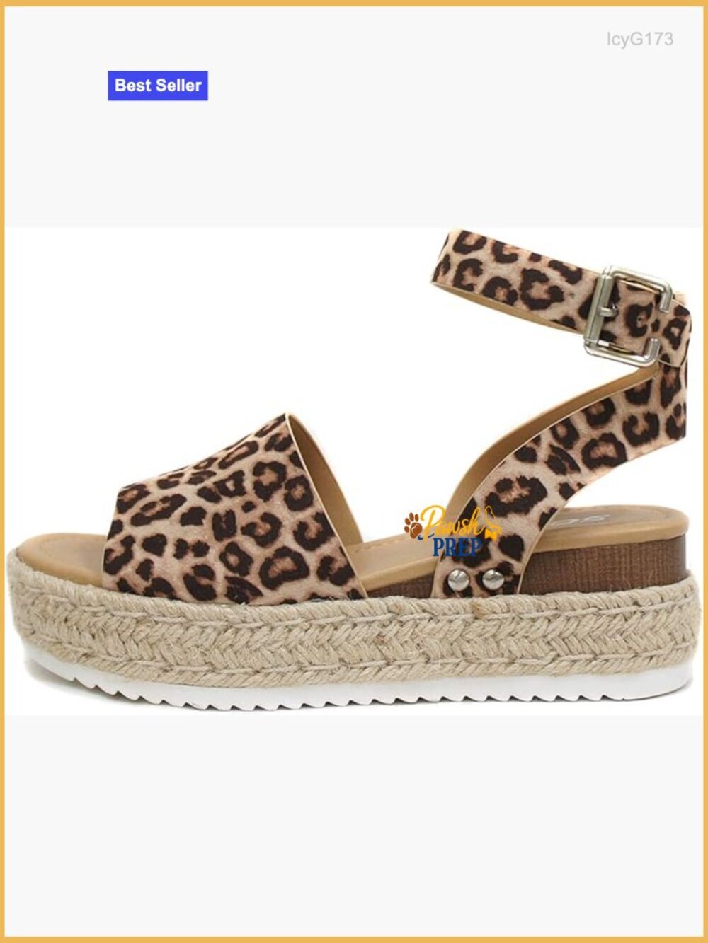 Open Toe Ankle Strap Espadrilles Flatform Wedge Casual Sandals